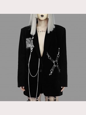 Punk Gothic Suit Jacket by Blood Supply (BSY92)